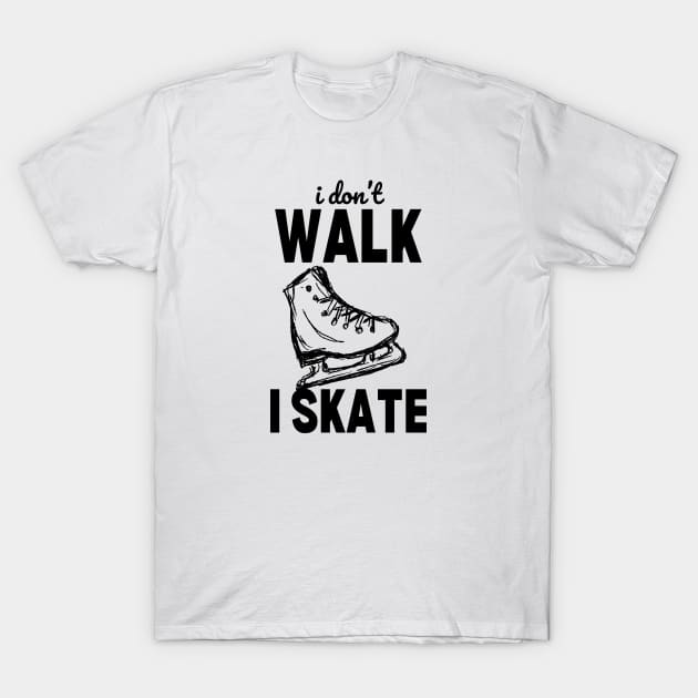 ice-skating T-Shirt by DewaJassin